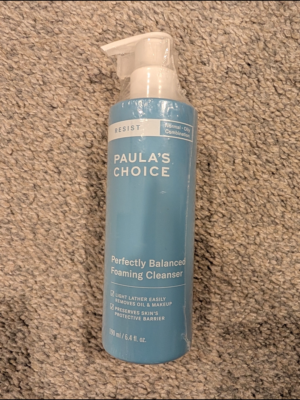 Paula's Choice Blue Foaming Cleanser Pump Bottle